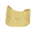 Plumeria Cuff Bracelet