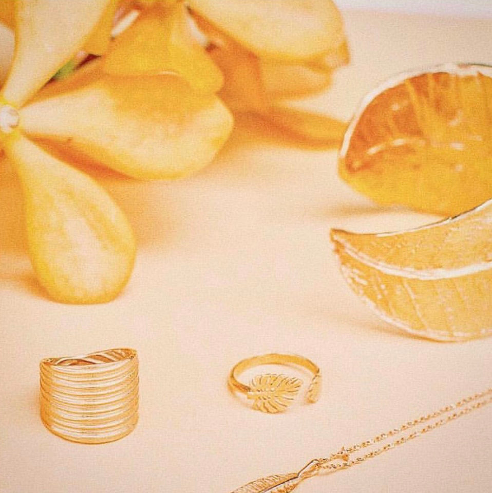 Plumeria Cuff Bracelet