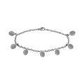 7 Mini Petal Charm Bracelet