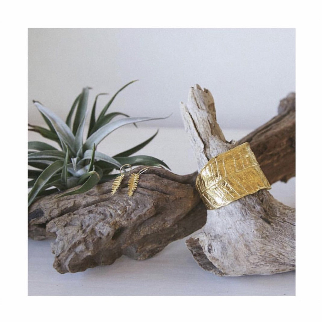 Plumeria Cuff Bracelet