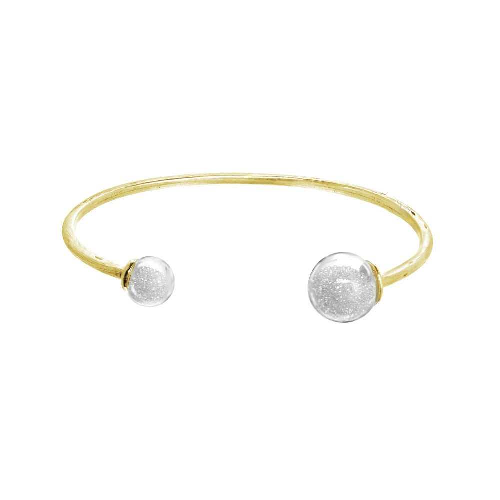 Globe Cuff Bracelet