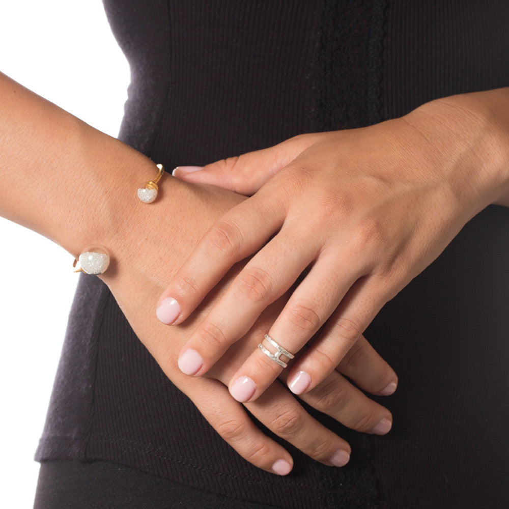 Globe Cuff Bracelet