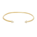 Seed Pod Solitaire Cluster Cuff