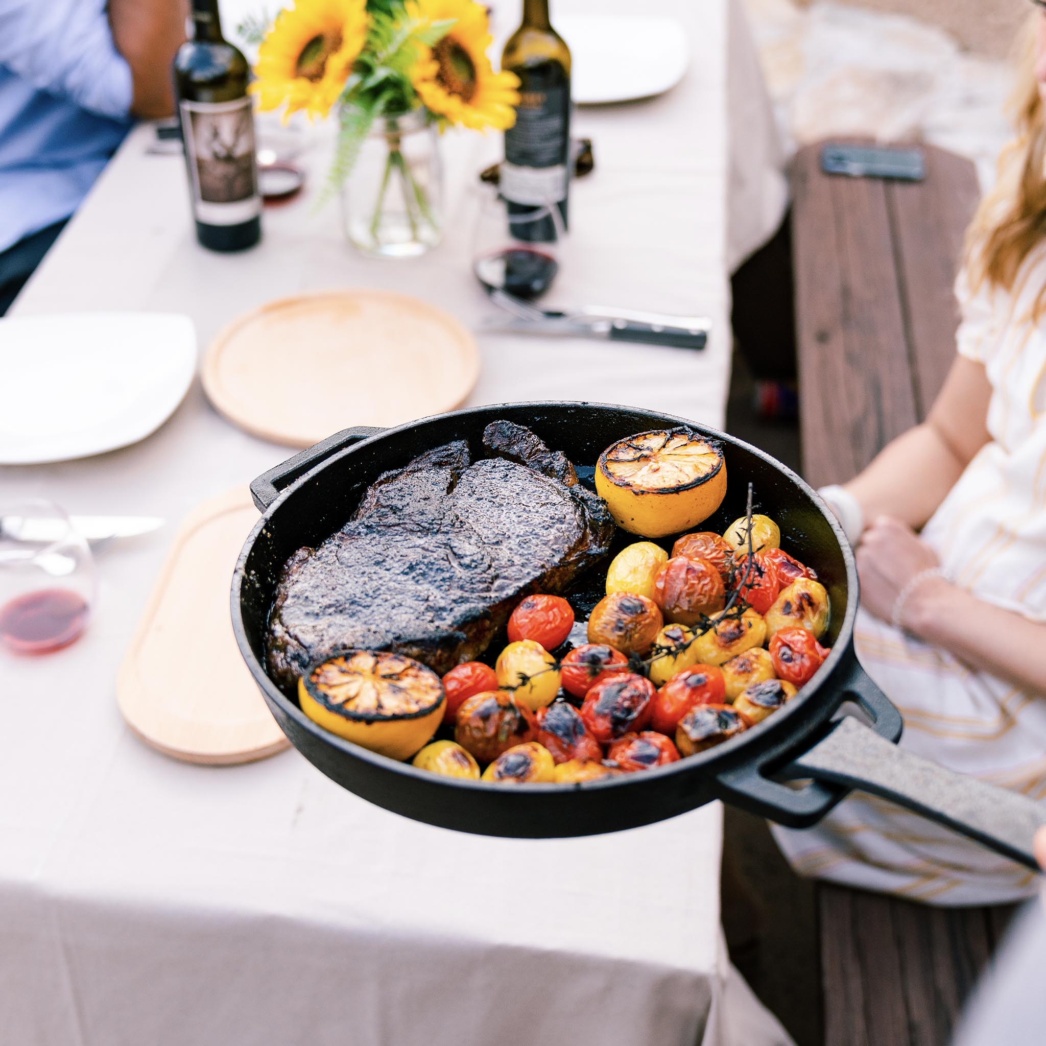 Ooni Cast Iron Skillet Pan