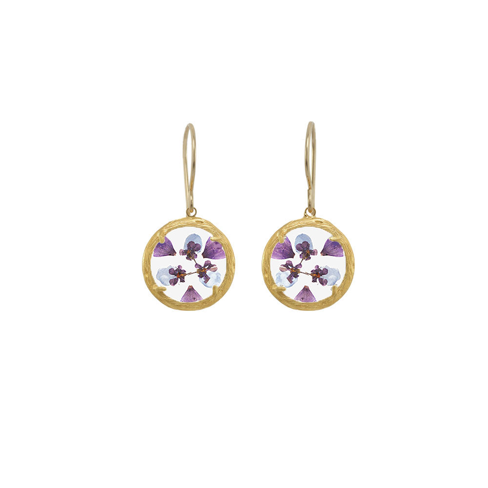 Mini Mandala Earrings