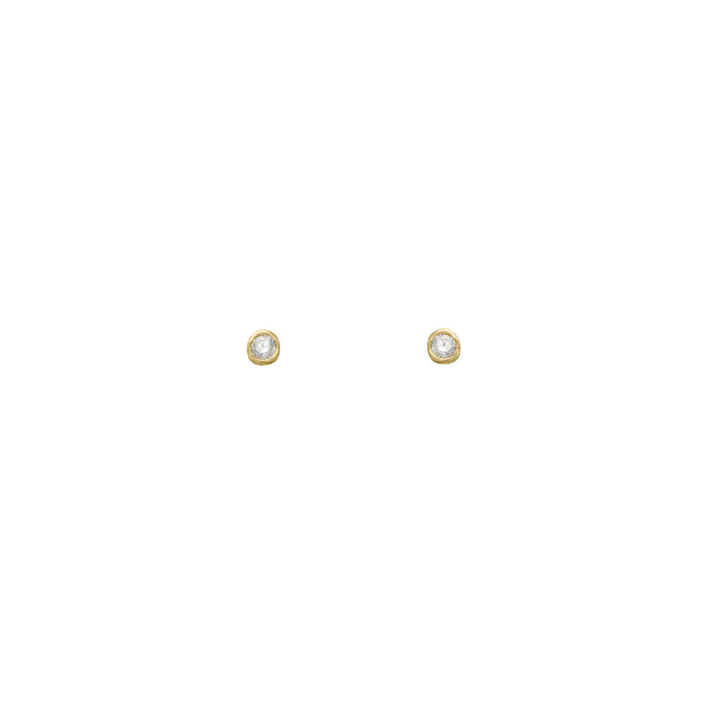 Single Seed Pod Solitaire Studs