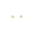 Seed Pod Solitaire Cluster Studs