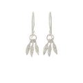 3 Mini Olive Leaves Earrings