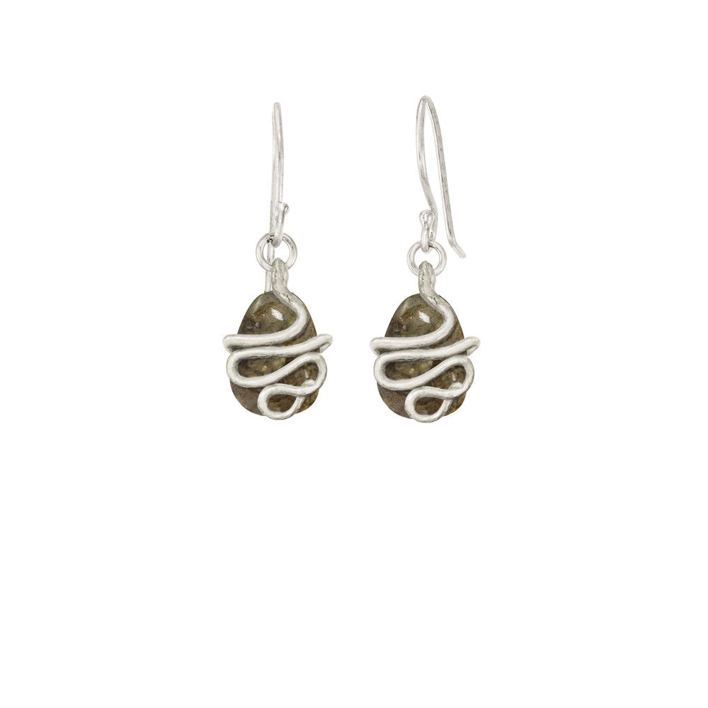Snake Gemstone Earrings