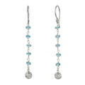 5 Rondelle Drop and Koa Charm Earrings