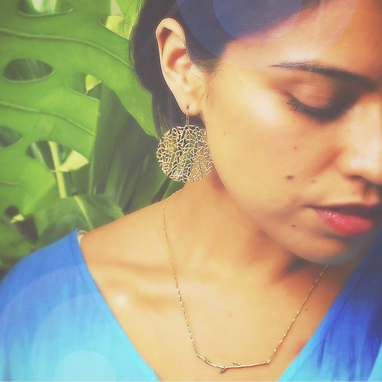 Horizontal Branch Necklace