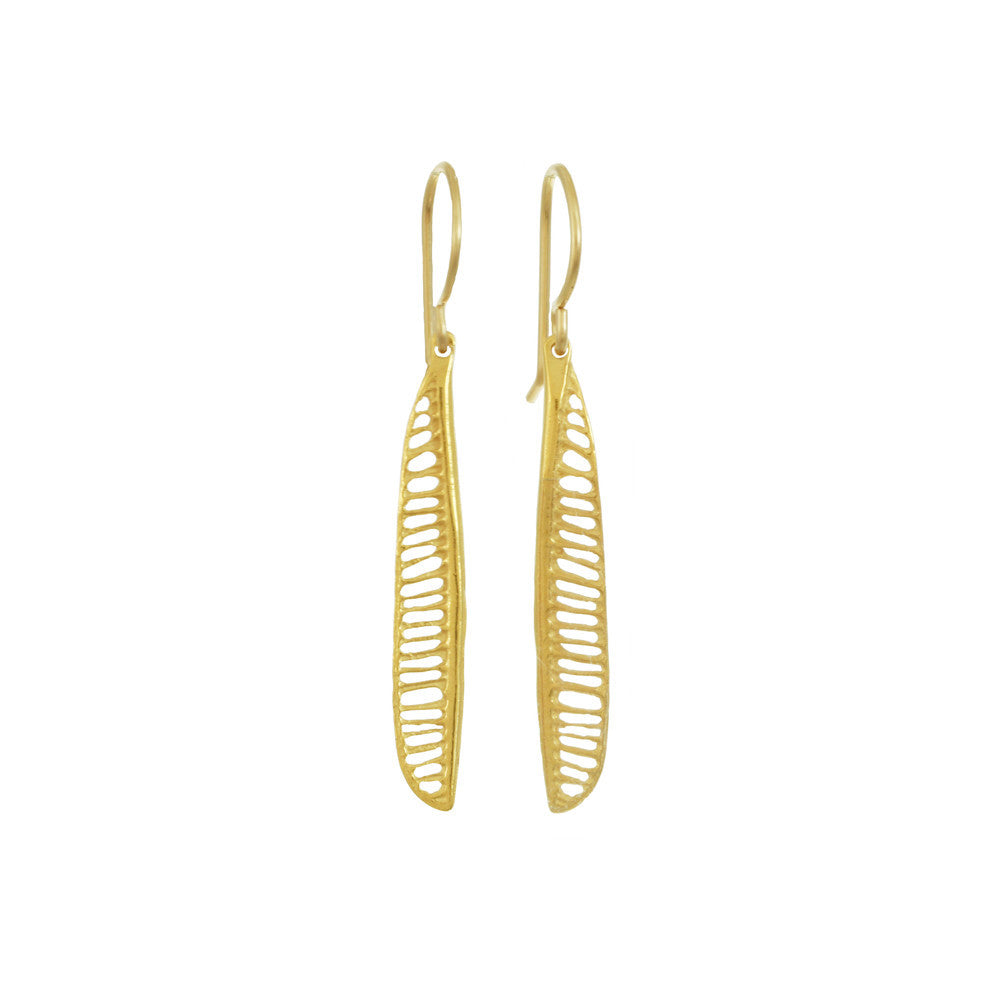 Snow Pea Earrings