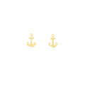 Anchor Stud Earrings