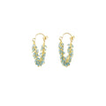 Fringe Hoop Earrings