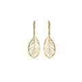 small plumeria earrings