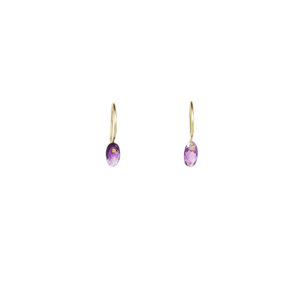 Oval Gemstone Earrings - Select Styles Only