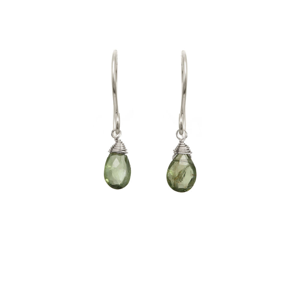 Wrapped Briolette Earrings