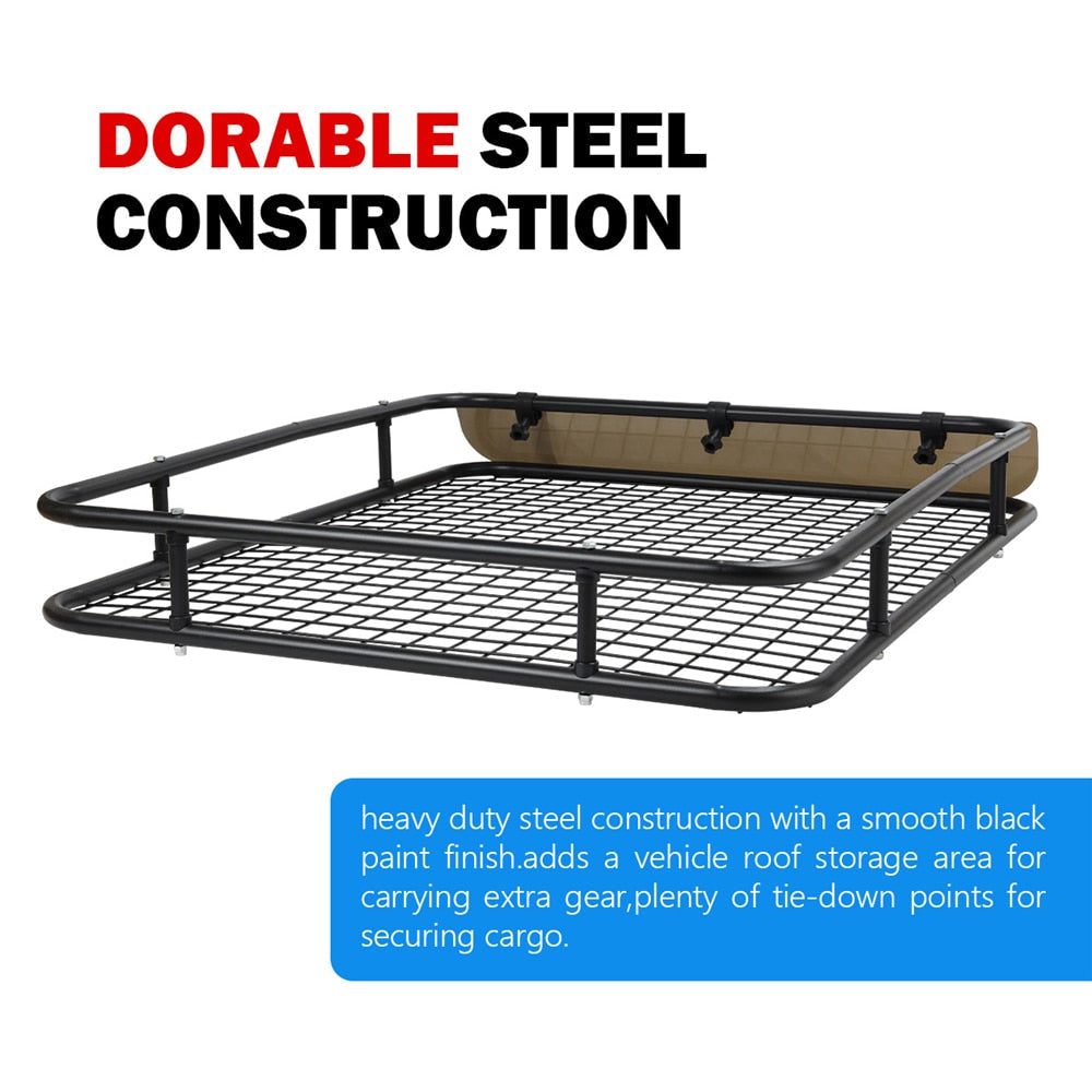 Top Luggage Cargo Carrier Super Bearing Capacity Universal Car Roof Rack