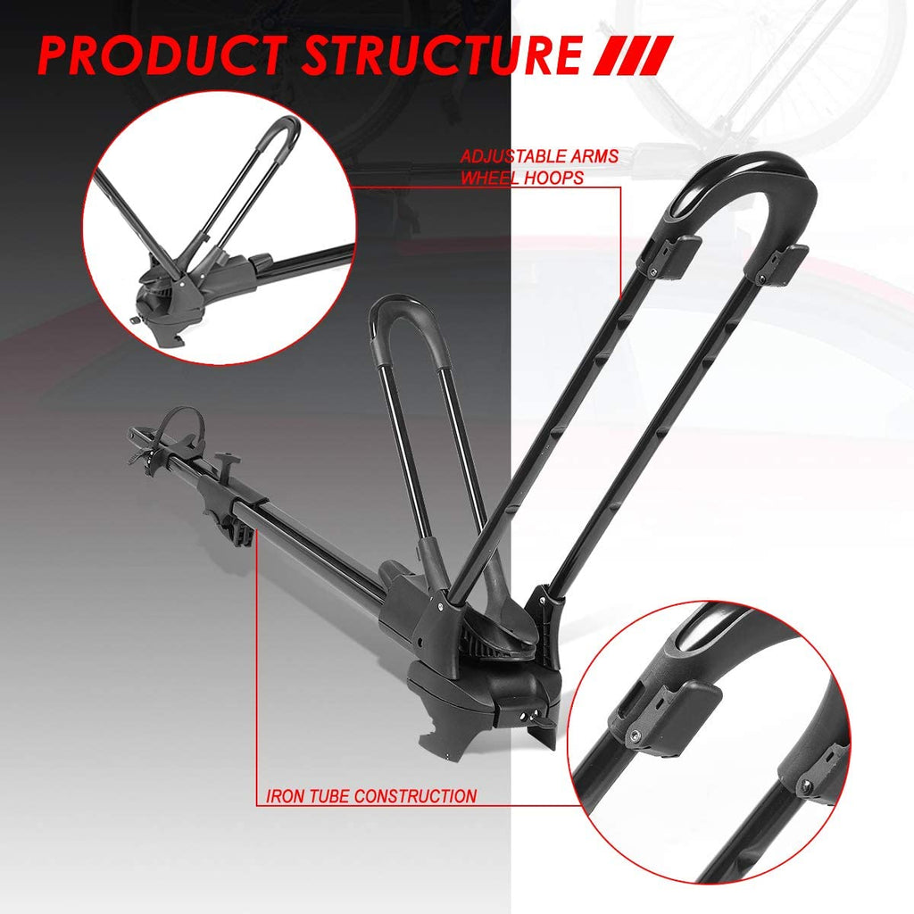 SANJODS Bike Carrier for Car Roof Rack