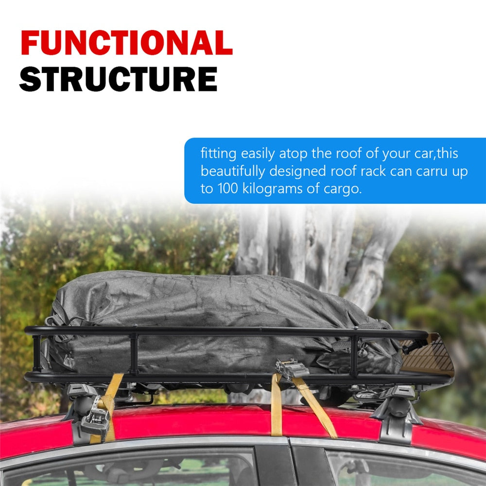 Top Luggage Cargo Carrier Super Bearing Capacity Universal Car Roof Rack