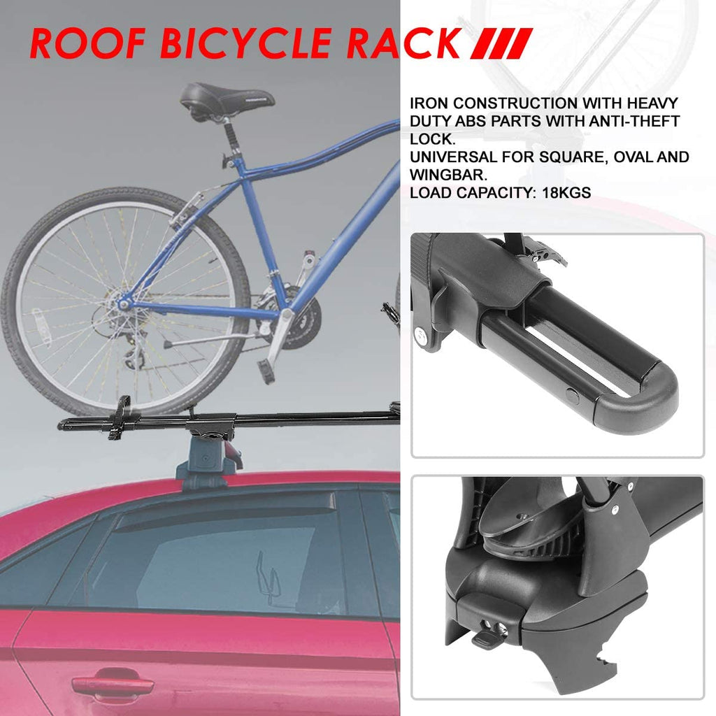 SANJODS Bike Carrier for Car Roof Rack