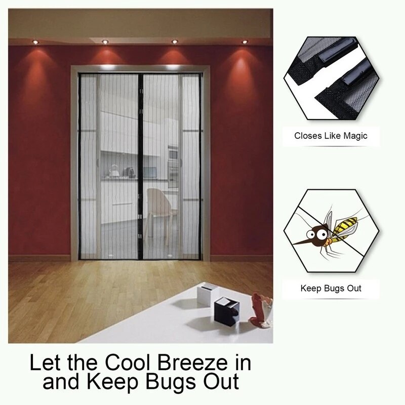 Door Curtain Magnet -  Magnetic Screen Door
