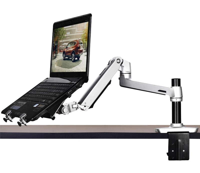 Aluminum Alloy Desktop Mount Dual Use 17-27 inch Monitor Support