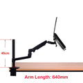 Aluminum Alloy Desktop Mount Dual Use 17-27 inch Monitor Support