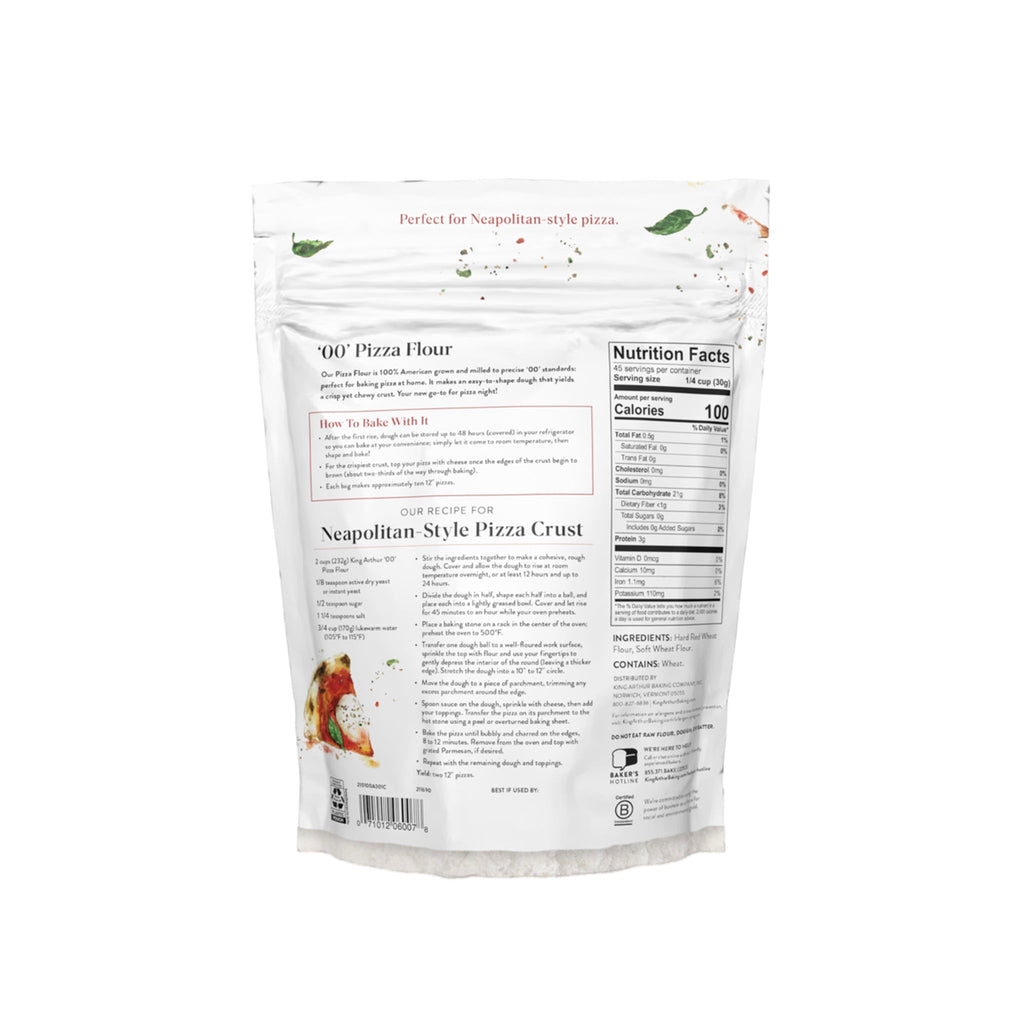 King Arthur 00 Pizza Flour (3lb)