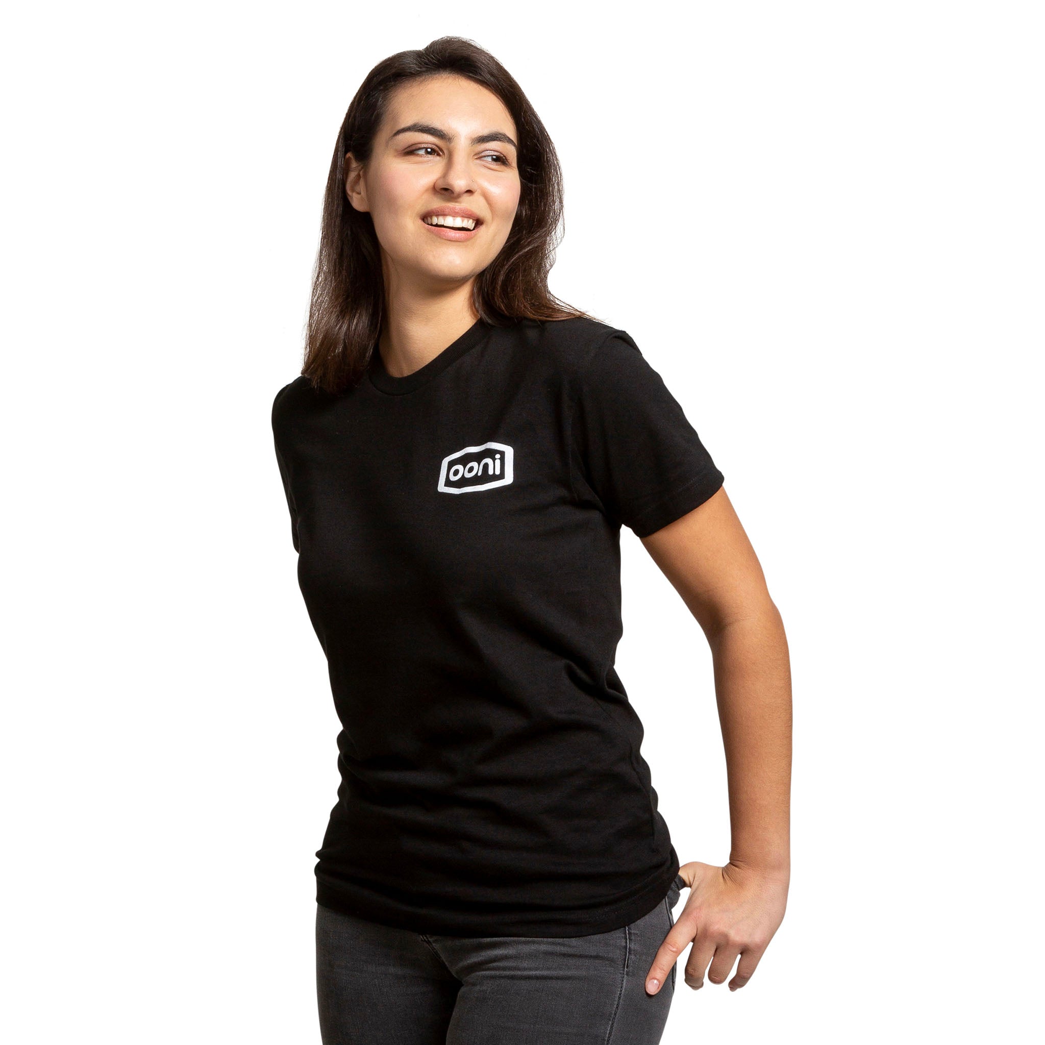 Ooni Badge Black Unisex T-shirt