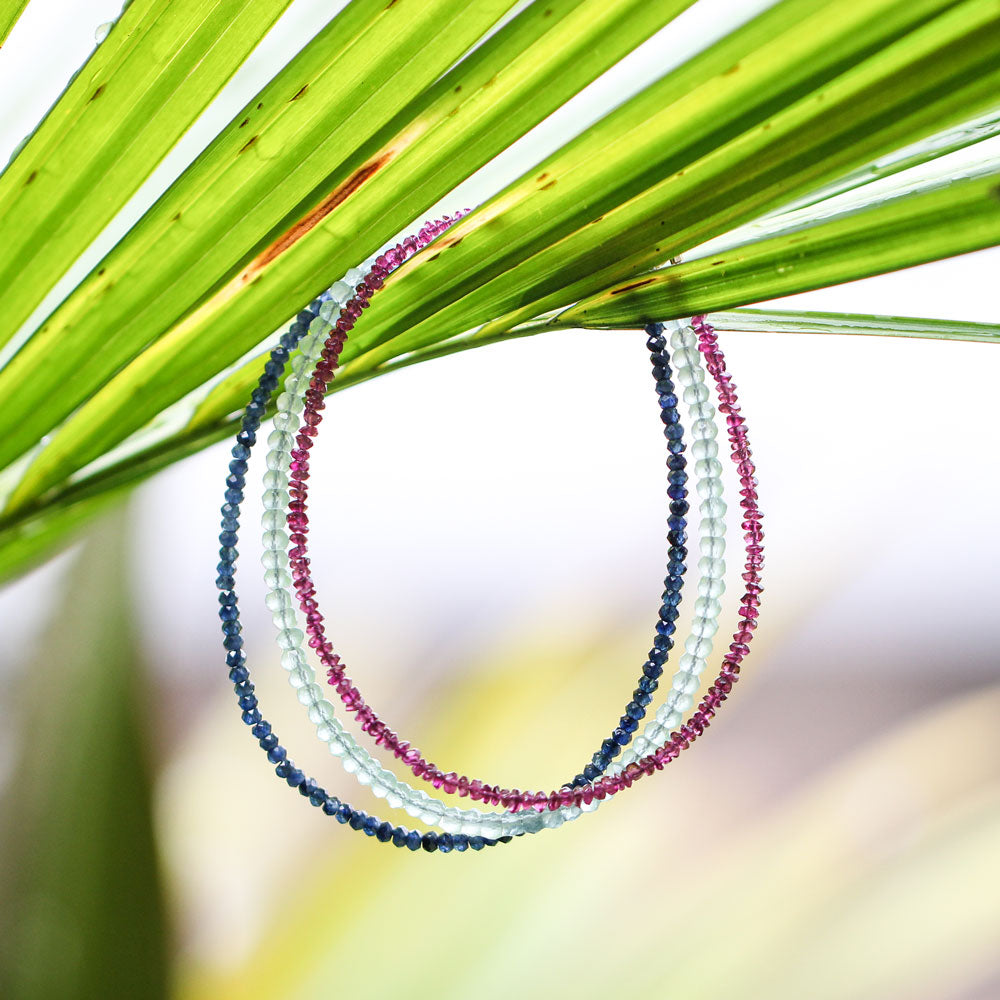 Mini Gemstone Beaded Bracelet