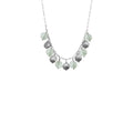 Mixed Coin Necklace - Silver