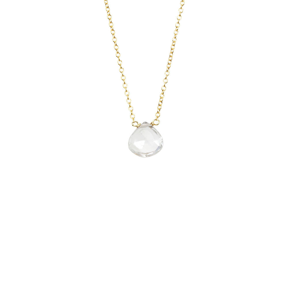 Simple Gemstone Necklace