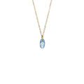 Oval Gemstone Necklace - Select Styles Only