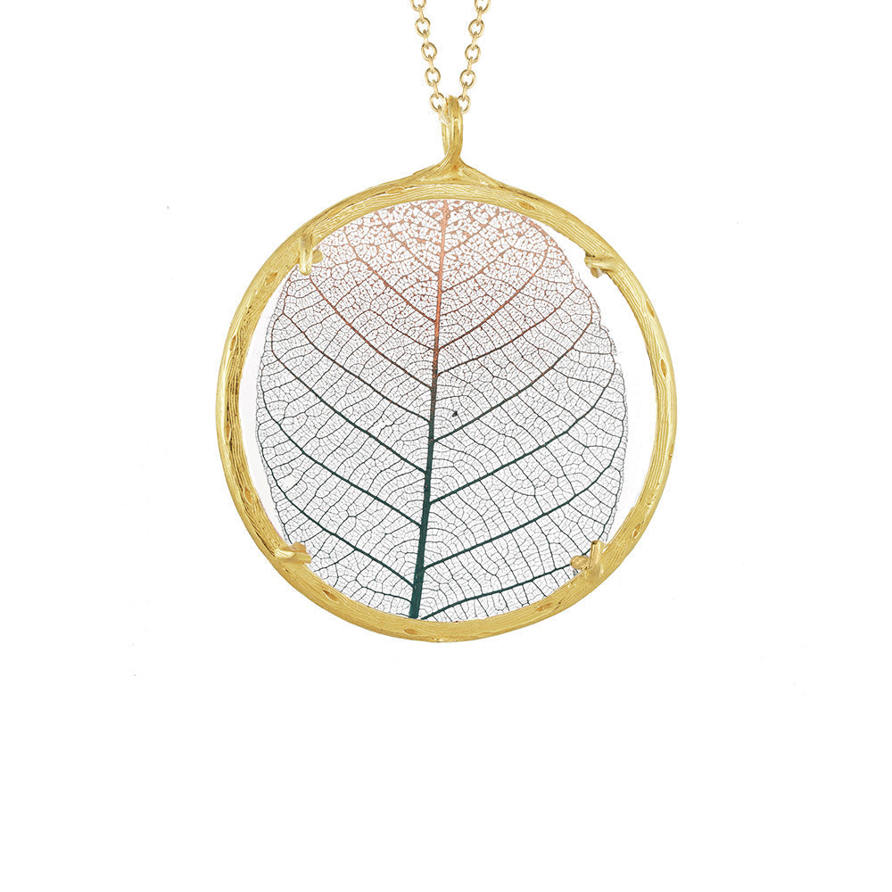 XLG Botanical Leaf Necklace