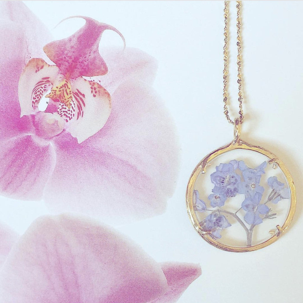 Large Botanical Necklace