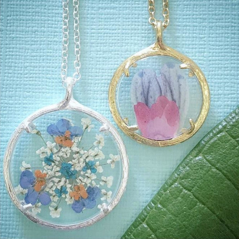 Large Botanical Necklace