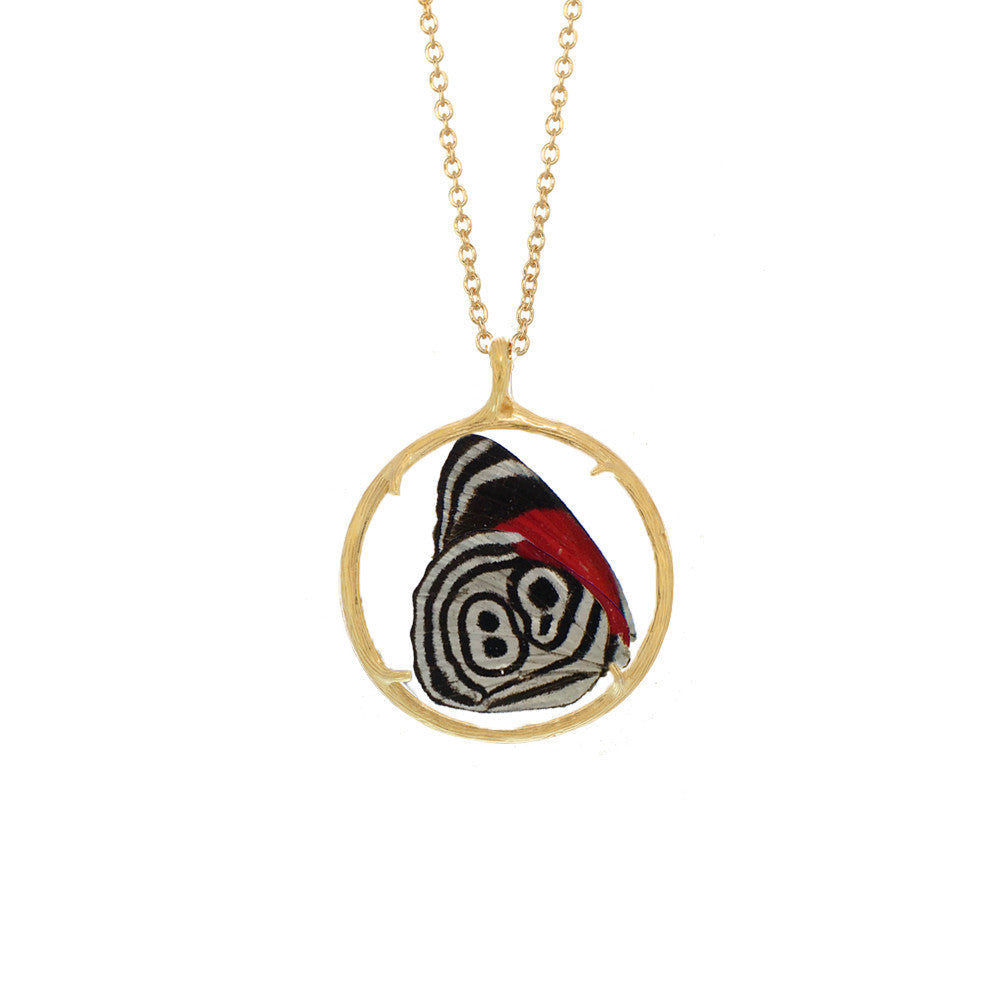 Large Butterfly Wing Pendant