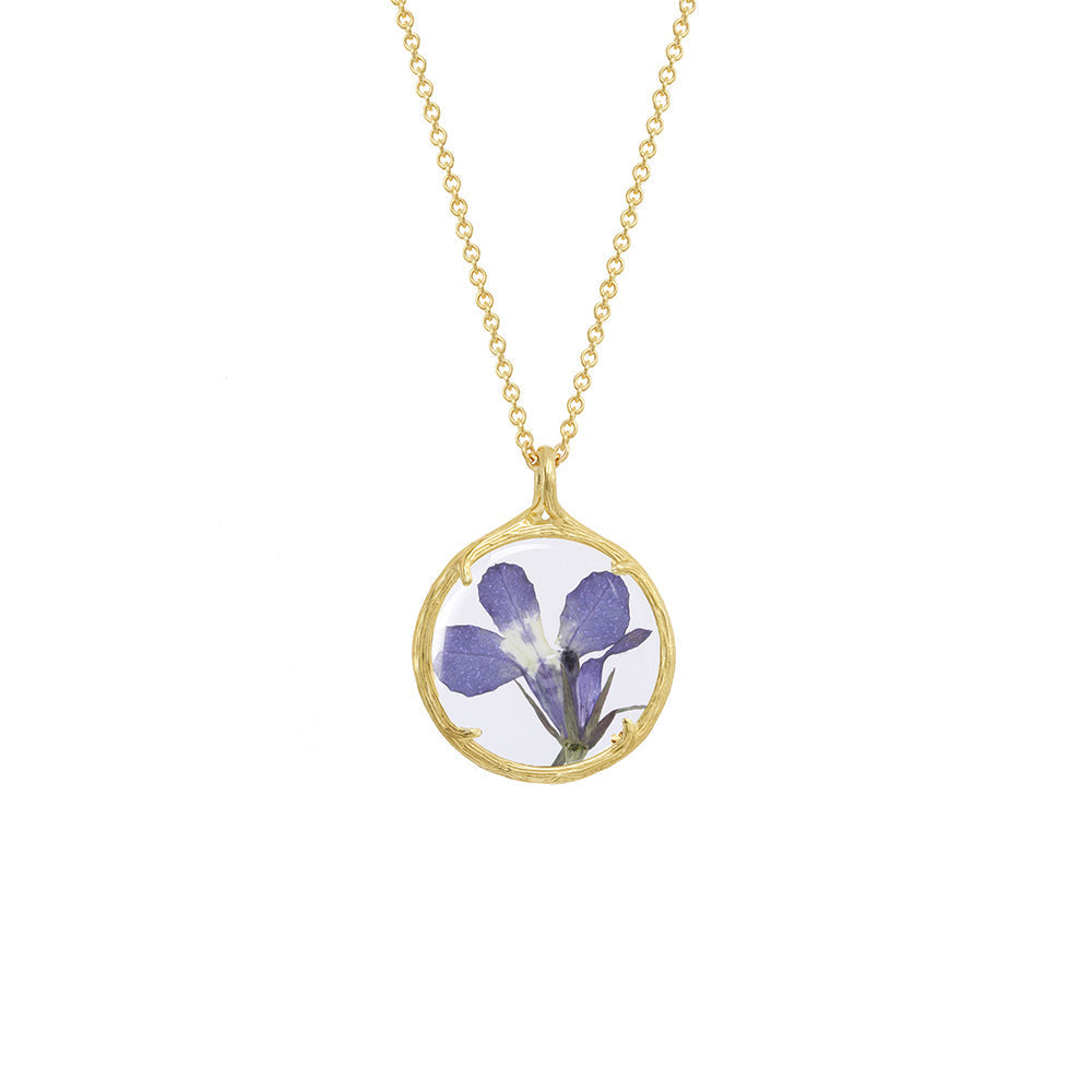 Small Botanical Necklace - Select Styles Only (18k Gold Vermeil)