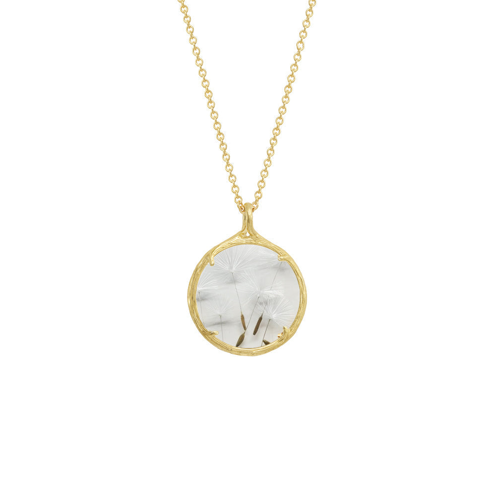 Small Dandelion Seed Necklace