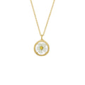 Mini Bridal Wreath Botanical Necklace