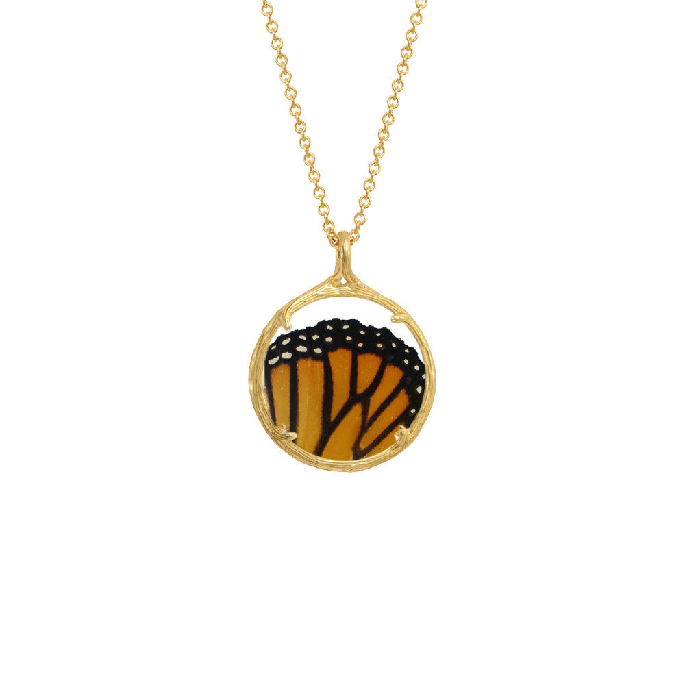 Small Butterfly Wing Pendant