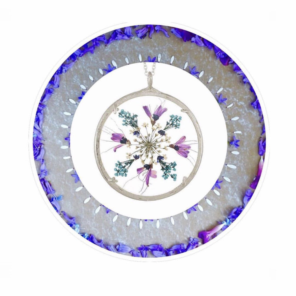 XLG Flower Mandala Necklace