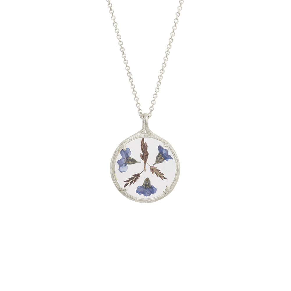 Small Flower Mandala Necklace