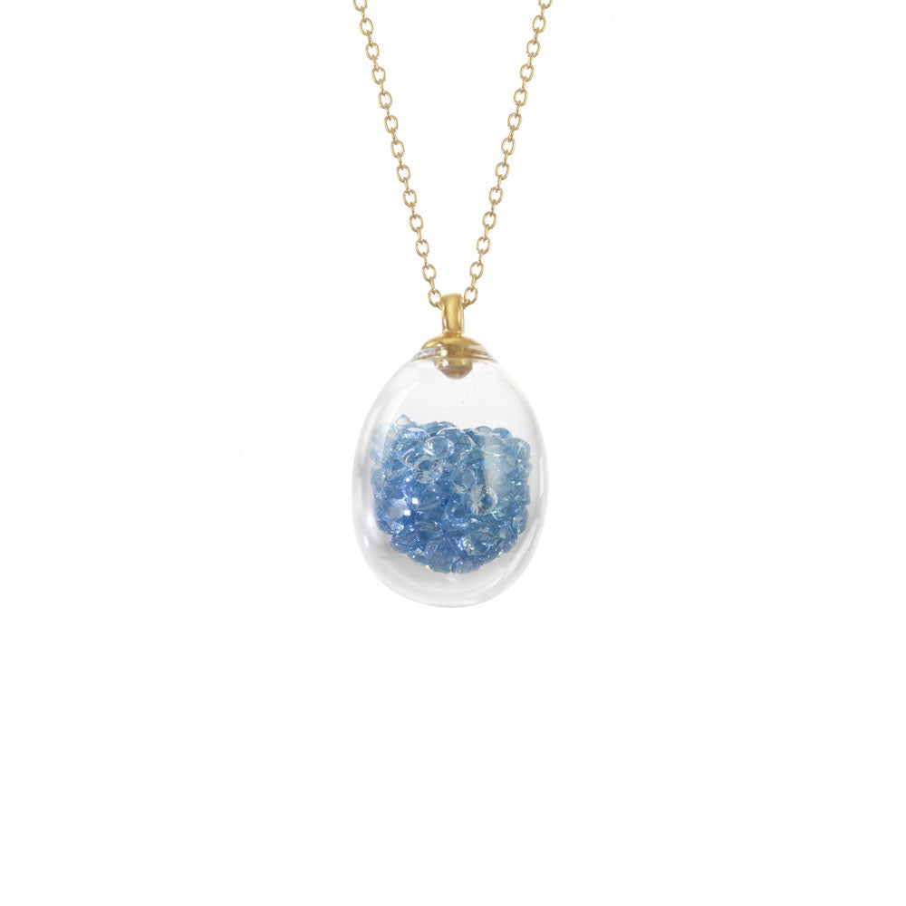 Small Egg Shaker Necklace