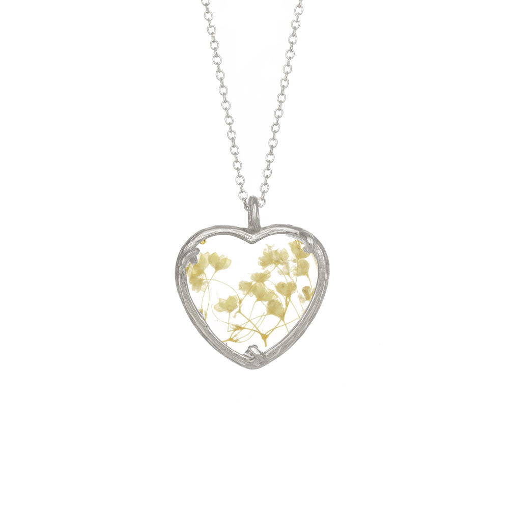 Botanical Heart Necklace - Selected Styles Only