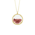 Large Shaker Birthstone Necklace
