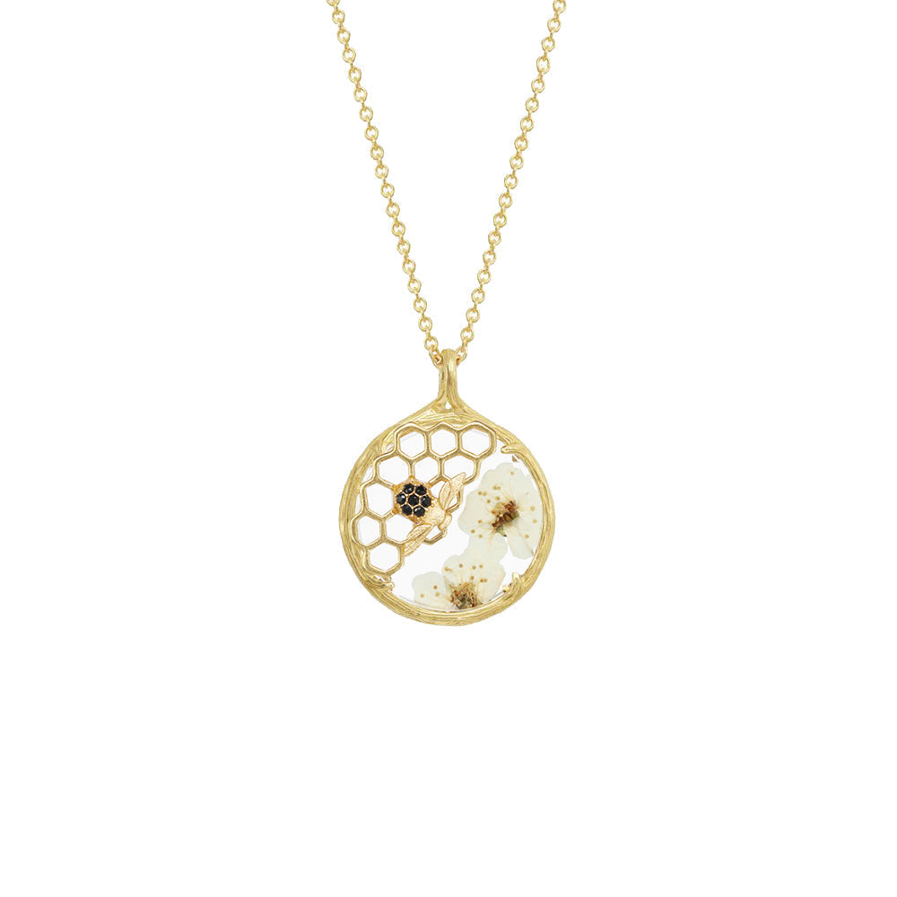 Small Honeycomb Necklace