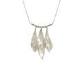 Triple Olive Leaf Necklace