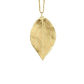 Extra Large Leaf Necklace